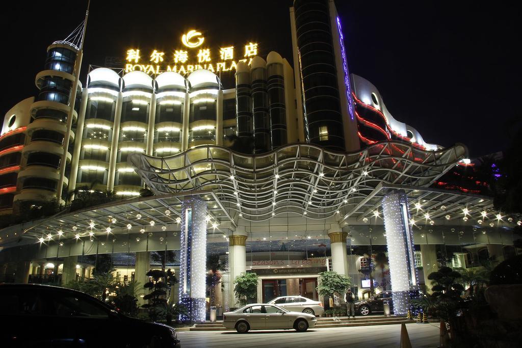 The Royal Marina Plaza Hotel Kanton Exterior foto